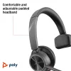 HP Poly Voyager 4310 Microsoft Teams zertifiziertes USB-C Headset + BT700 Dongle