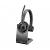 HP Poly Voyager 4310 Microsoft Teams zertifiziertes Headset + BT700 Dongle + Ladestation