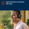 HP Poly Voyager 4310 USB-C Headset + BT700 Dongle + Ladestation