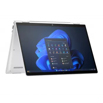HP Elite x360 1040 G11 Intel Core Ultra 7 155H Hybrid (2-in-1) 35,6 cm (14 Zoll) Touchscreen 2.8K 32 GB LPDDR5x-SDRAM 1 TB SSD Wi-Fi 7 (802.11be) Windows 11 Pro AI PC Silber