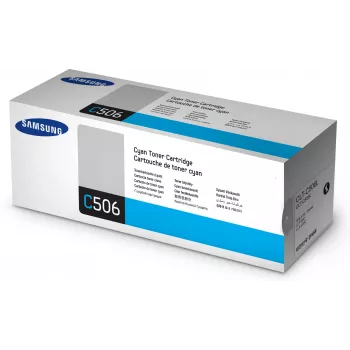 Samsung CLT-C506L High-Yield Original Cyan Tonerkartusche, 1 Stk.