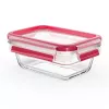 EMSA CLIP & CLOSE N10405 Rechteckige Dose 0,8 l transparent, 1 Stk.