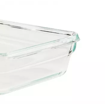 EMSA CLIP & CLOSE N10405 Rechteckige Dose 0,8 l transparent, 1 Stk.