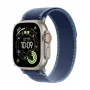 APPLE Watch Ultra 3 (2025) LTE 49mm Titangehäuse mit Trail Loop M/L - Blau
