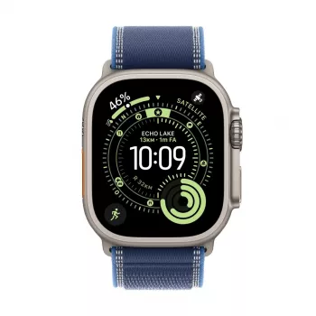 APPLE Watch Ultra 3 (2025) LTE 49mm Titangehäuse mit Trail Loop M/L - Blau