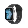 APPLE Watch Series 11 GPS + Cellular 42mm Space Grey Aluminium Gehäuse mit schwarzem Sportarmband S/M
