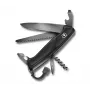 Victorinox Ranger Grip 55 0.9563.C31P Taschenmesser Multi-Tool, 12 Funktionen, 130 mm, Onyx Black