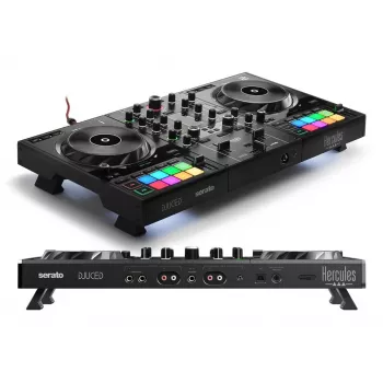 Hercules Inpulse 500 Digital Vinyl System (DVS) Scratcher Schwarz
