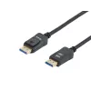 Equip 119271 DisplayPort-2.1-Kabel, Stecker/Stecker, 1 m, 16K/60Hz, 40 Gbit/s, HDCP