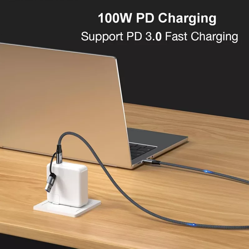 Equip 128432 USB-Kabel USB 3.2 Gen 2x2 2 m USB A/USB C USB C Schwarz