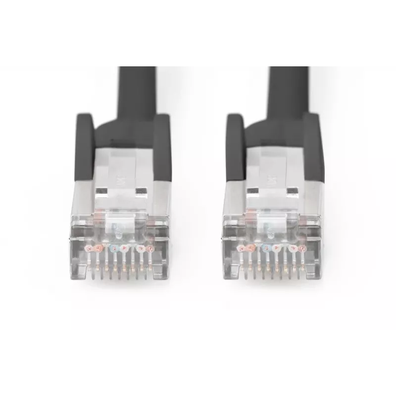 DIGITUS DB-160144-050-S CAT6 S/FTP Patchkabel, RJ45 Stecker/Stecker, 5 m, Schwarz