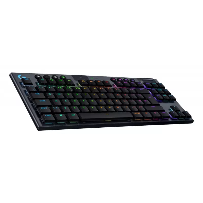 LOGITECH G915 X Lightspeed TKL Kabellose Gaming-Tastatur - Schwarz Azerty Français Taktil