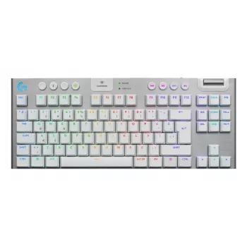 Logitech G G915 X LIGHTSPEED Tastatur Gaming USB RF Wireless Bluetooth QWERTY US International Weiß