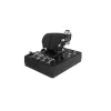 Logitech G X56 H.O.T.A.S. Joystick und Gasregler (Saitek Pro Flight X56 Rhino), kabelgebunden USB, PC, Schwarz