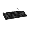 LOGITECH G413 Gaming-Tastatur - Schwarz - US International Qwerty Taktil