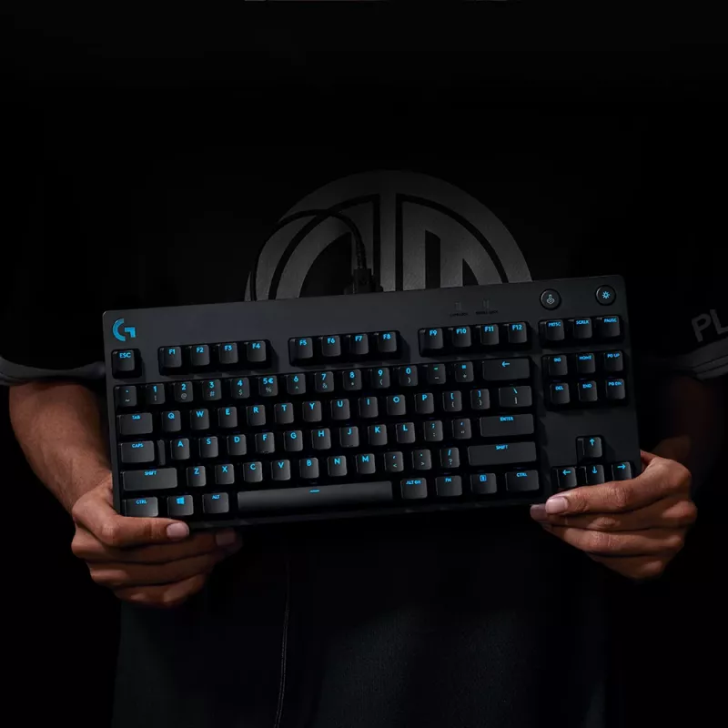LOGITECH G Pro Mechanische Gaming-Tastatur Schwarz Qwerty US/Int'l