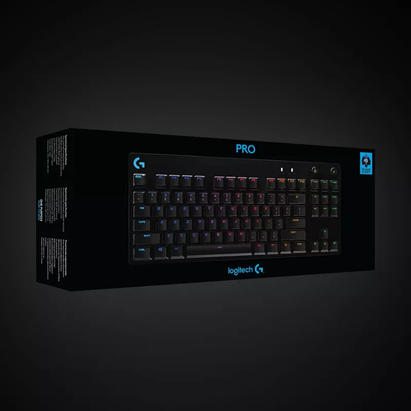 LOGITECH G PRO Mechanische Gaming-Tastatur Schwarz Qwertzu Deutsch