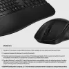 HP 685 Comfort Dual-Mode Tastatur- und Maus-Kombo kabellos Bluetooth Vollformat