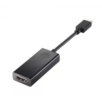 HP USB-C auf HDMI 2.0 Schwarz 111,2 mm Breite 44,2 mm Tiefe 17,1 mm Höhe