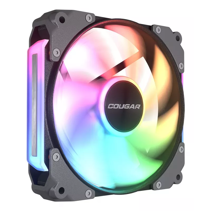 COUGAR Gehäuselüfter Apolar 120 ARGB, Schwarz (3er-Pack)
