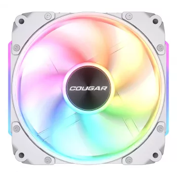COUGAR Gehäuselüfter Apolar 120 ARGB, Weiß, Lüfter, 12 cm, Weiß