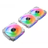 COUGAR Gehäuselüfter Apolar 120 ARGB, Weiß (3er-Pack), Lüfter, 12 cm, Weiß