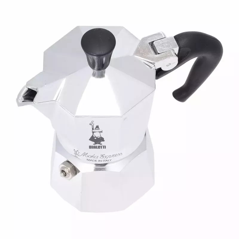 Moka pot BIALETTI Moka Express aluminium 2-cup (100 ml) Schwarz