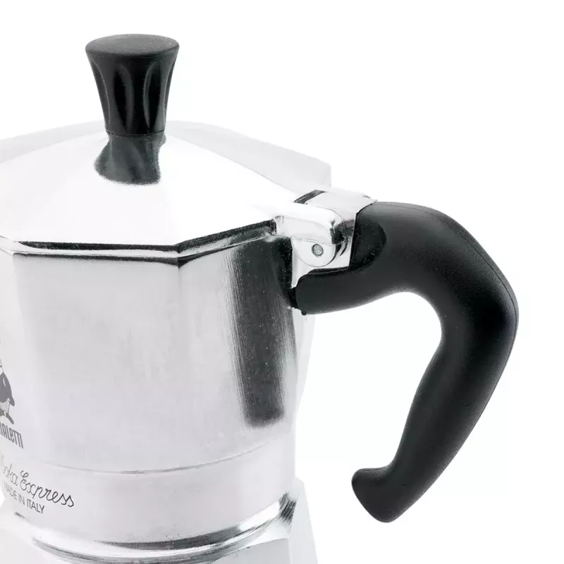 Moka pot BIALETTI Moka Express aluminium 2-cup (100 ml) Schwarz