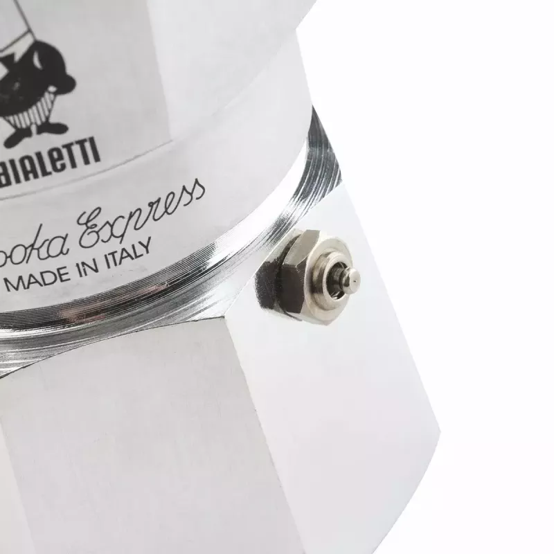 Moka pot BIALETTI Moka Express aluminium 2-cup (100 ml) Schwarz