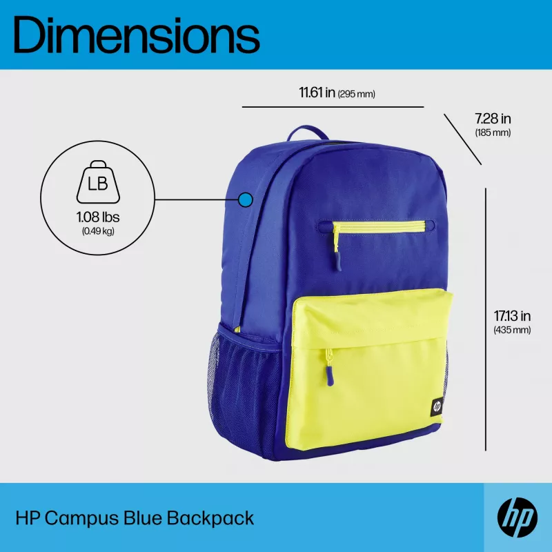 HP Campus Lavender Rucksack, Rucksack, 490 g