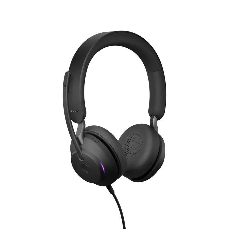 Jabra Evolve2 40 SE USB-C, MS Stereo, Kabelgebunden, Telefonate/Musik, 20 - 20000 Hz, 188 g, Headset, Schwarz