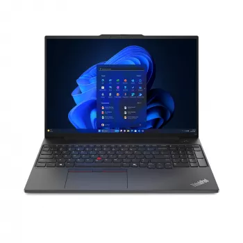 Lenovo ThinkPad E16 Intel Core Ultra 5 125U Laptop 40,6 cm (16 Zoll) WUXGA 16 GB DDR5-SDRAM 512 GB SSD Wi-Fi 6E (802.11ax) Windows 11 Pro Schwarz