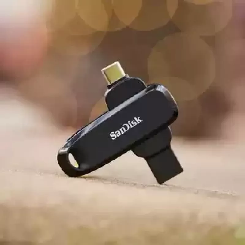 WESTERN DIGITAL SanDisk Phone Drive für Android – 64-GB-USB-Stick – USB-C/A 3.2 Gen 1 – Schwarz