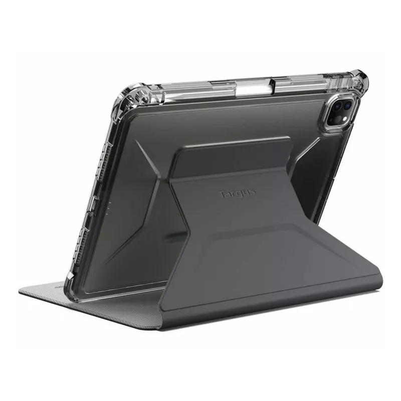 Targus Pro-Tek THZ984GL transparente Hülle für iPad Pro 11 Zoll (M4), 27,9 cm (11 Zoll), TPU, Transparent/Schwarz