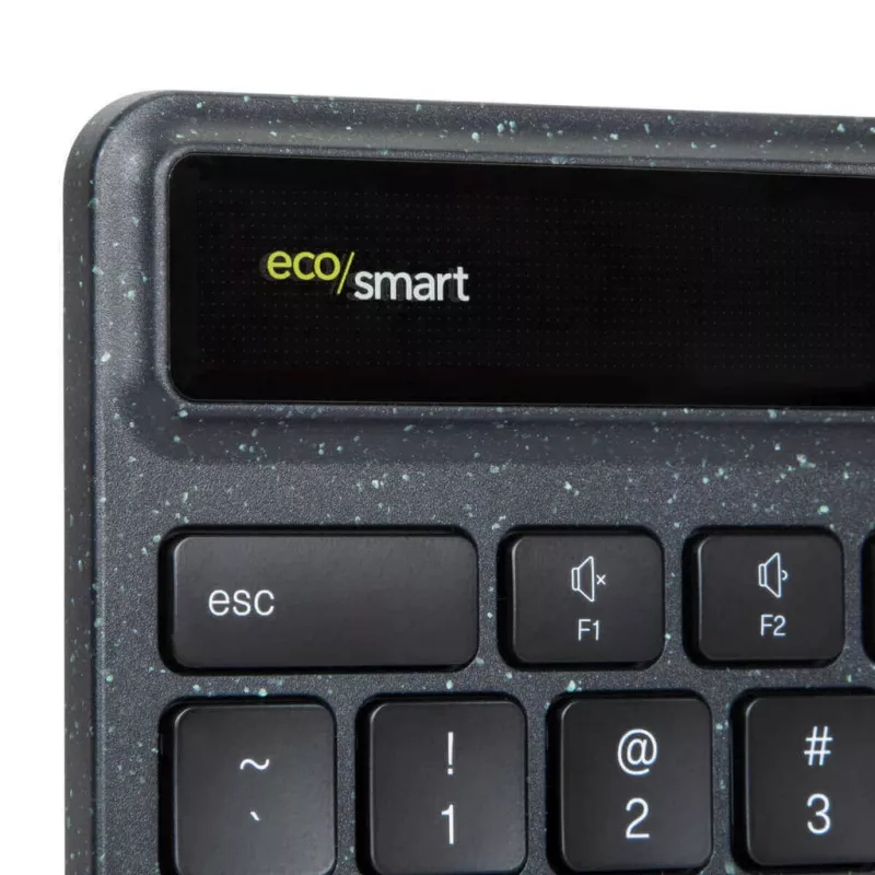 Targus Sustainable Energy Harvesting EcoSmart Tastatur Universal Bluetooth QWERTY Nordisch Schwarz