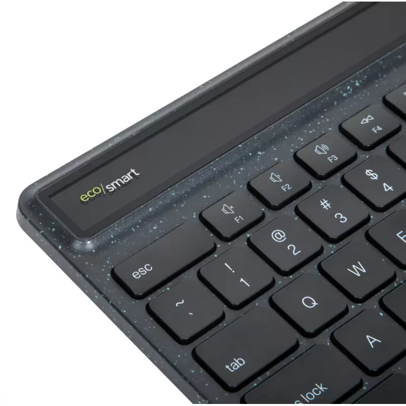 Targus Sustainable Energy Harvesting EcoSmart Tastatur Universal Bluetooth QWERTY Nordisch Schwarz