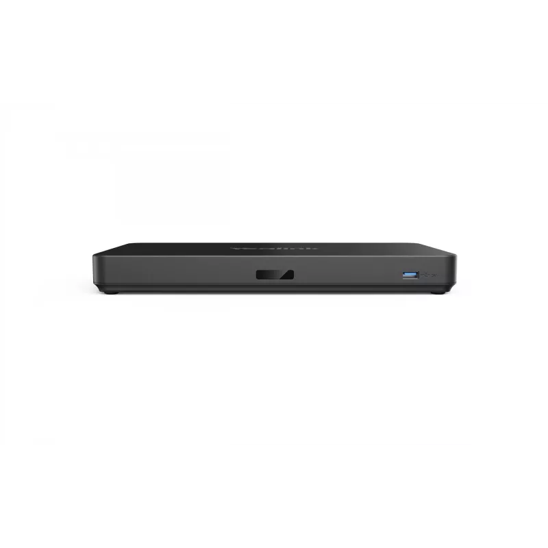 Yealink AVHub 1306011 Audio-/Video-Hub, 6,3 mm / Cinch-Lautsprecheranschluss, 6,3 mm Line-in und Line-out, Schwarz
