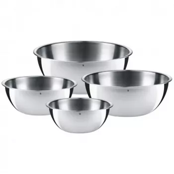 WMF 0645709990 Schüssel-Set Rund Edelstahl 4 Stück