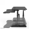 Neomounts NS-WS300Schwarz Sitz-Steh-Arbeitsplatz – Gasfeder