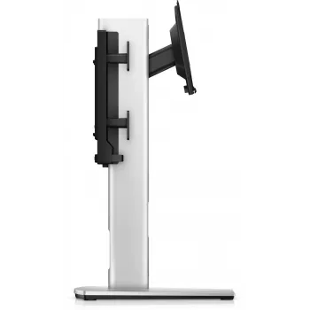 DELL Pro Micro All-in-One Stand - MFS22, 5,8 kg, 48,3 cm (19 Zoll), 68,6 cm (27 Zoll), 100 x 100 mm, Höhenverstellung, Silber, Schwarz