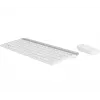 LOGITECH Schlankes kabelloses Tastatur- und Maus-Set Mk470 - Offwhite - Qwerty US/international