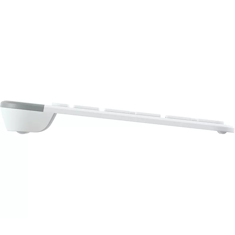 LOGITECH Schlankes kabelloses Tastatur- und Maus-Set Mk470 - Offwhite - Qwerty US/international