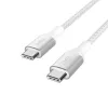 BELKIN USB-Kabel - BoostCharge - USB-C-auf-USB-C-Kabel 240W - 1m - Weiß