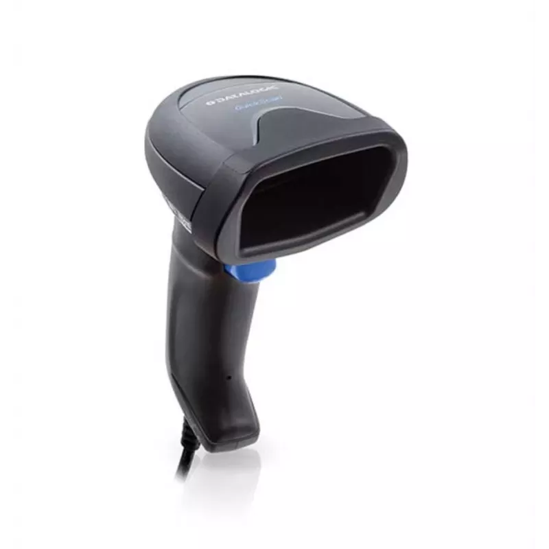 DATALOGIC Quickscan Lite 2500 2D-Imager-Kit mit Spiralkabel USB + Standfuß Schwarz