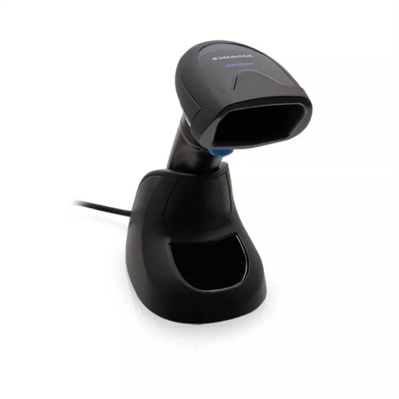 DATALOGIC Quickscan Lite 2500 2D-Imager-Kit mit Spiralkabel USB + Standfuß Schwarz