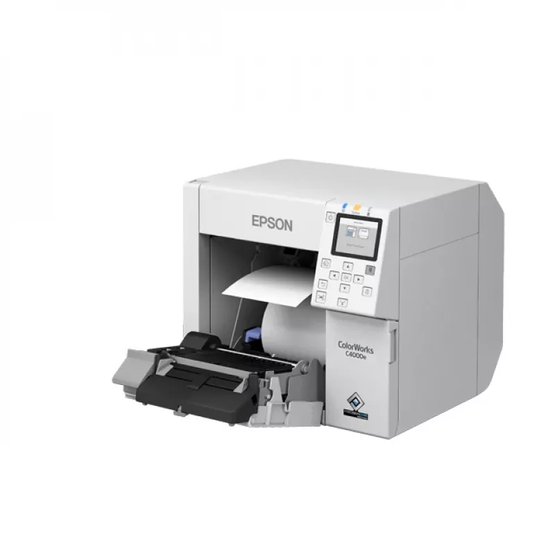 Epson CW-C4000e (mk) Etikettendrucker Tintenstrahl Farbe 1200 x 1200 DPI 102 mm/s Kabelgebunden