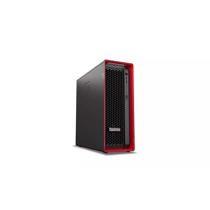 Lenovo ThinkStation P5 Intel Xeon W W3-2525 32 GB DDR5-SDRAM 1 TB SSD Windows 11 Pro for Workstations Tower Workstation Schwarz, Rot