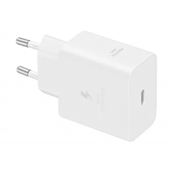 Ladegerät Samsung EP-T4511 Universal Weiß 45 W USB-C PD 3.0 Super Fast Charging 2.0 Indoor