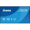 iiyama LE9864UHS-B1AG Signage Display Digital Signage Flachbildschirm 2,49 m (98 Zoll) Wi-Fi 500 cd/m² 4K Ultra HD Schwarz Integrierter Prozessor Android 24/7