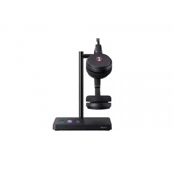 Yealink WH62 Dual Teams Headset, kabellos, 20 - 20000 Hz, Büro/Callcenter, 127 g, Headset, Schwarz